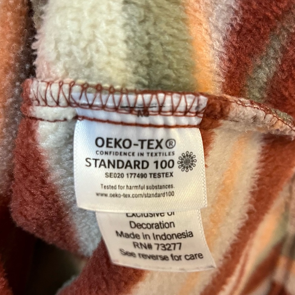 Women’s Sonoma Fleece Quarter Button Pullover XL - Picture 4 of 5